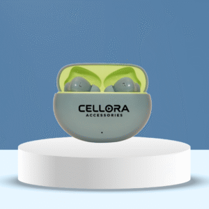 Cellora True Wireless Earbuds-Green
