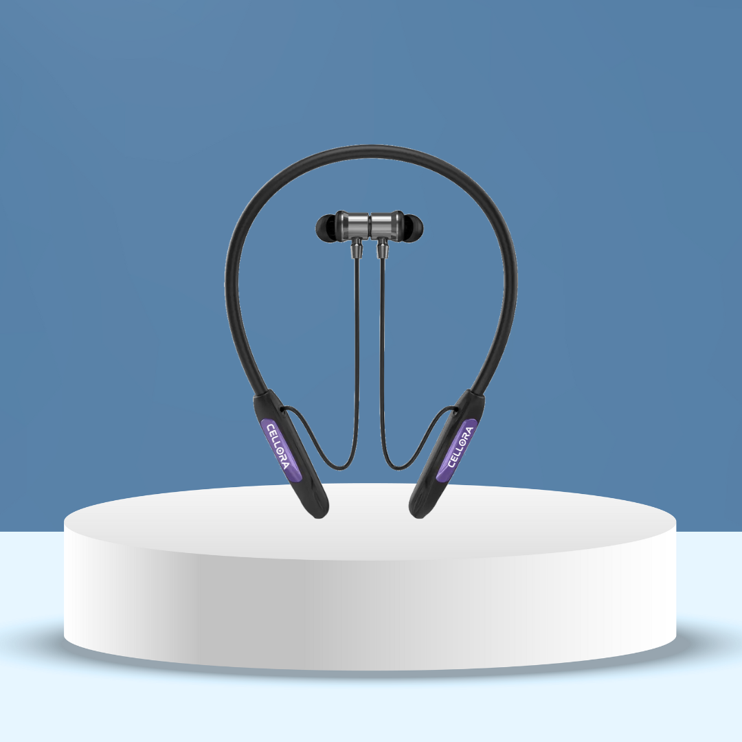 Cellora BT-Ferrari Vibration Neckband-Black - Image 2